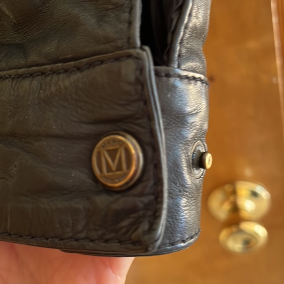 Andrew Marc xxl leather men’s jacket lined pockets outside and inside - Picture 7 of 12